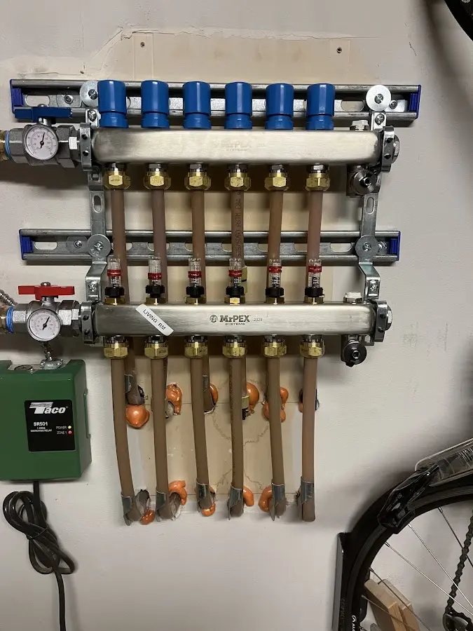 Plumber performing Leak Detection at a residential property in Leighton